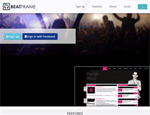 Tablet Screenshot of beatframe.com